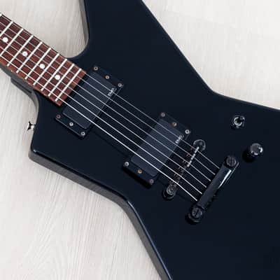 1998 ESP Custom EXP Explorer Black w/ EMG 81 w/ Case image 7