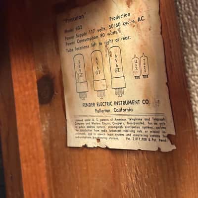 1963 Fender Princeton 6G2 Brownface image 14