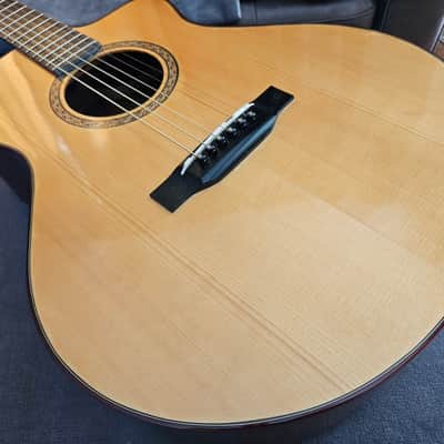 Steve Patience Grand Concert | Narra / Adirondack | Serial No. 0710100 | Nitrocellulose image 8
