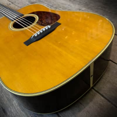 2021 Martin D-28 Authentic 1937 Aged Ltd Ed. - Natural finish & case image 15