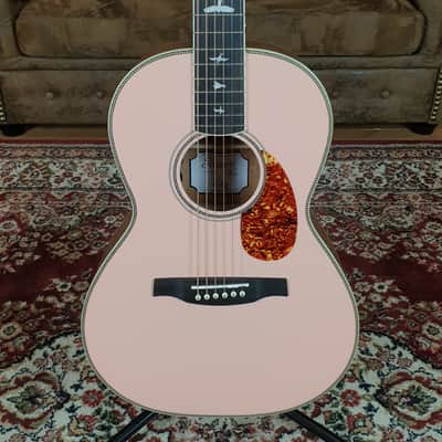 PRS SE P20E Tonare Parlor with Fishman GT1 Pickup 2020 - 2021 Lotus Pink + Limited Edition image 2