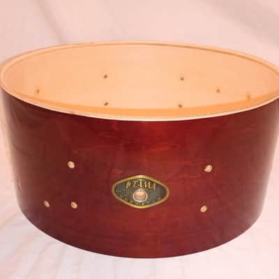 TAMA VINTAGE SNARE DRUM SHELL-14" x 6.5"-FREE SHIP TO C-USA! image 5