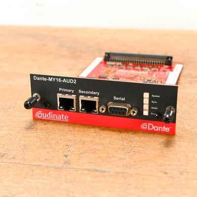 Audinate Dante-MY16-AUD2 16-Channel Dante Network I/O Card CG01SP2 image 1