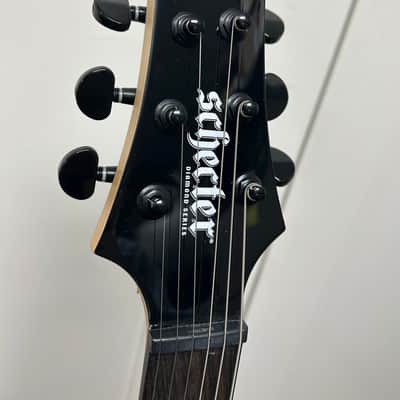 Schecter Sunset-6 Triad Left-Handed Electric Guitar - Black image 3