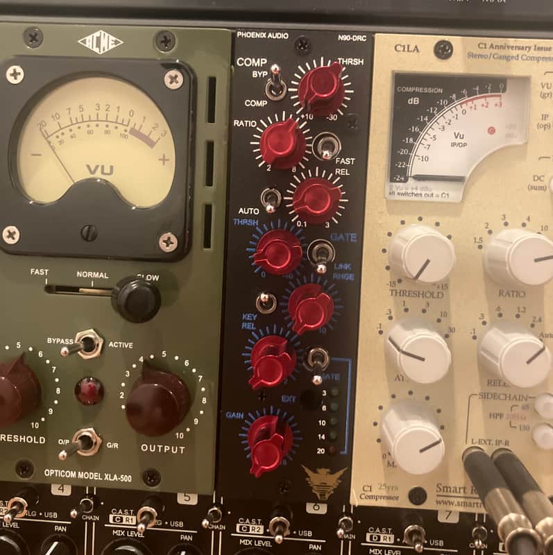 Phoenix Audio N90-DRC/500 Series Compressor Module 2010s - Black image 1