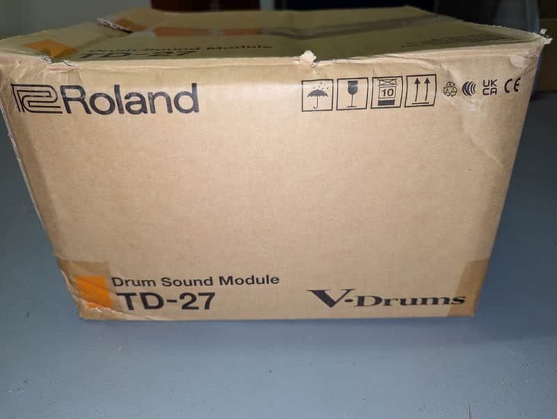 Roland TD-27 Electronic V-Drum Module - New (Damaged Box) image 1