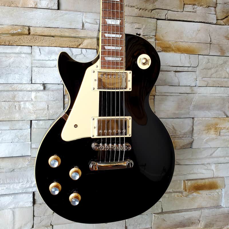 Epiphone les paul standard 60s lefty ebony image 1