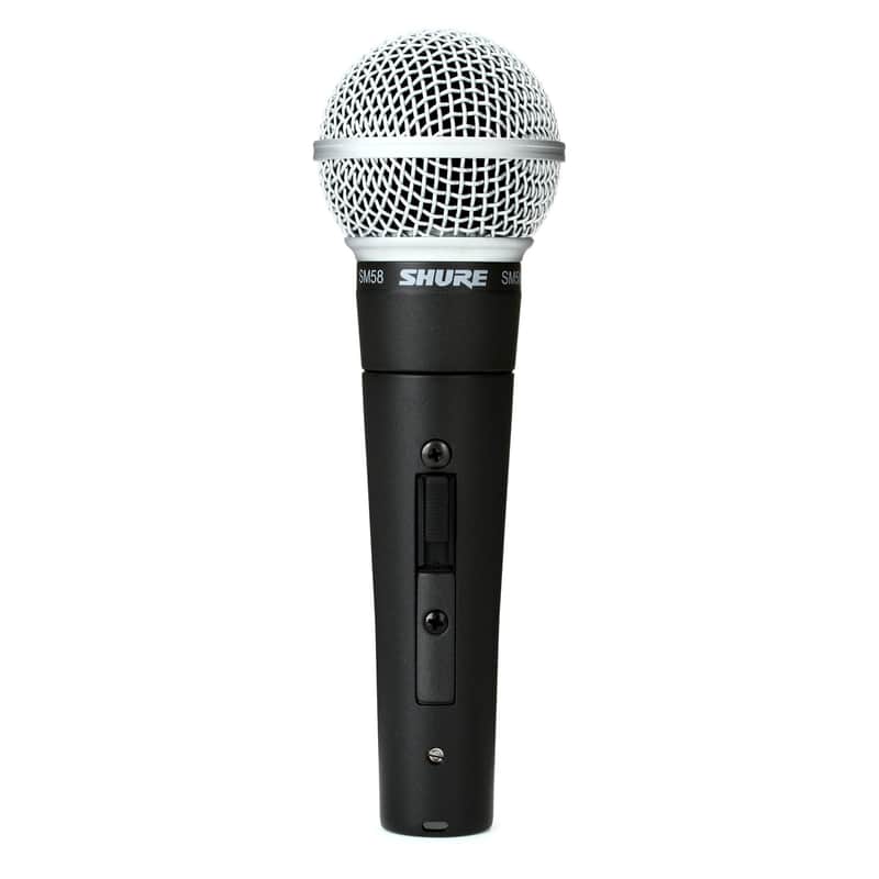 Shure SM58 Vocal Microphone ON/OFF Switch SM58S image 1