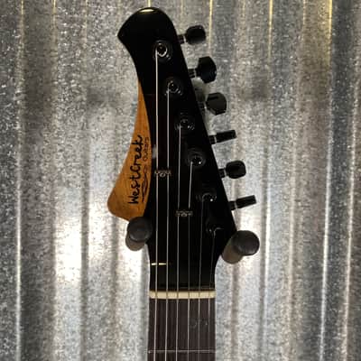 Westcreek Guitars Aetheris Superstrat Blue Tiger Guitar #0167 Used image 3