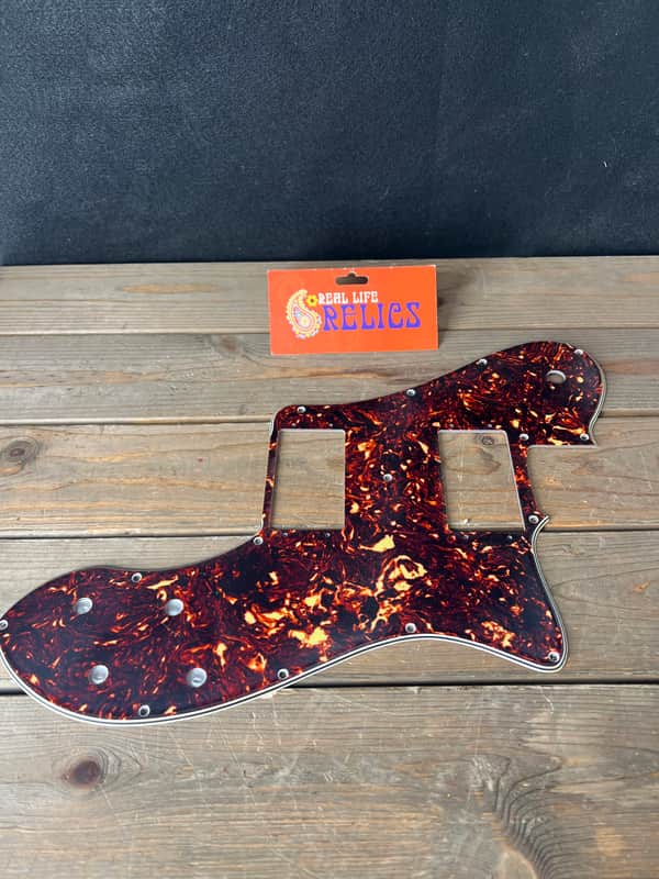 Real Life Relics Fender® Style Aged Brown Tortoise 72 Telecaster® Deluxe Pickguard 3 Ply    [PGC3] image 1