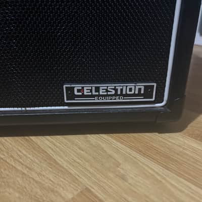 Harley Benton G112 Vintage 1x12 Cab - Black - Celestion Vintage 30 image 3