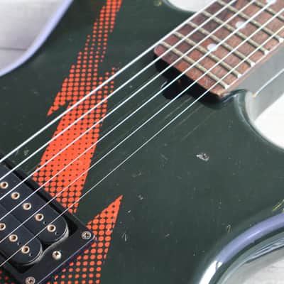 1982 Aria Pro II Japan RS INAZUMA-V (Black/Red) image 5