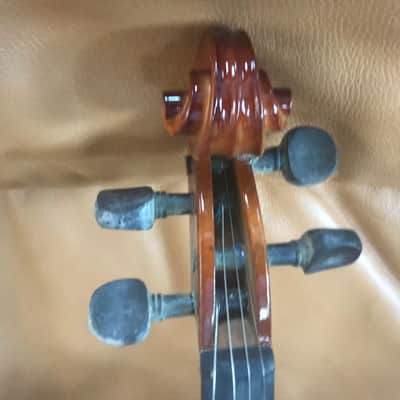 4/4 Rothenberg 1732 Stradavarious Replica Violin w/ Maple Flame Back and Sides + Bow and Case. Sale Benefits Music Ed Nonprofit! image 9