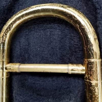 Conn Director Trombone, USA, Brass, Good Condition, with case & mouthpiece image 6