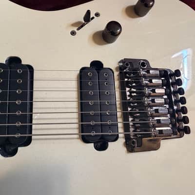 Ibanez RG1527M Prestige Galaxy White Electric Guitar w Case image 4