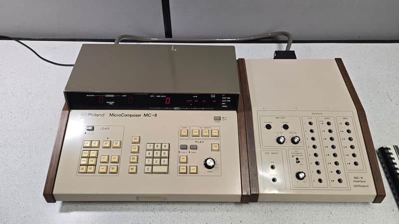 Roland MC-8 MicroComposer 1977 Vintage CV Sequencer