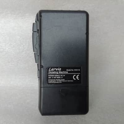 RARE Vintage 1996 German LERVIA KH4111 Handheld Micro-Cassette Voice Recorder image 3