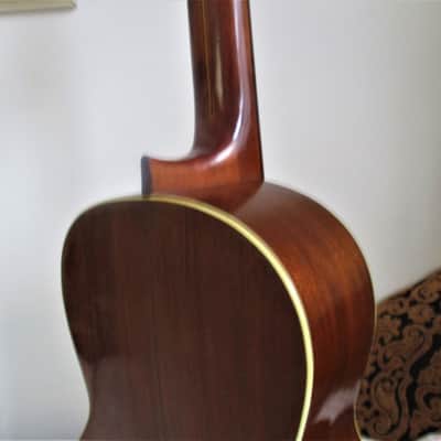 Framus Zenith Josh White 1957 skiffle jazz blues 4/4 folk large parlor guitar new set-up image 9