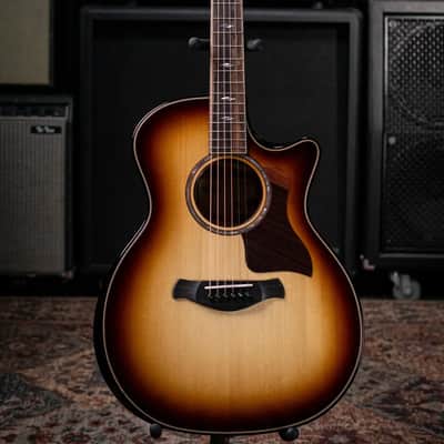 Taylor Next Generation Builder's Edition 814ce Grand Auditorium Acoustic/Electric Guitar - Adirondack/Honduran Rosewood with Hardshell Case - Factory Demo image 3