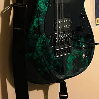 Schecter Sun Valley Super Shredder FR S Sustainiac 2021 - Green Reign image 1