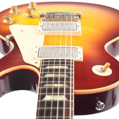 Gibson Custom Shop 1958 Les Paul Standard Reissue VOS Washed Cherry Sunburst 2021 image 12