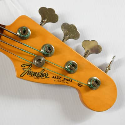 Fender American Jaco Pastorious Fretless Jazz Bass - Sunburst image 7