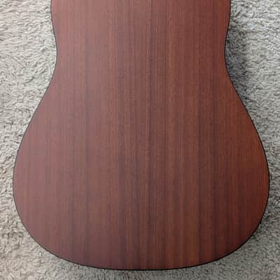 Luna Wabi Sabi Dreadnought Satin Finish Solid Spruce Top Acoustic Guitar image 4