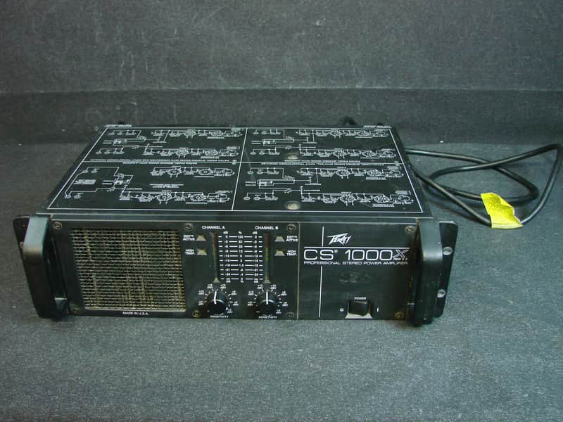 Peavey Made in USA CS 1000x 750-Watt Power Amplifier image 1