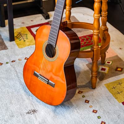 Vintage Yamaha G-180A Classical Guitar • Solid Spruce Top • MIJ • Early 1970s image 24