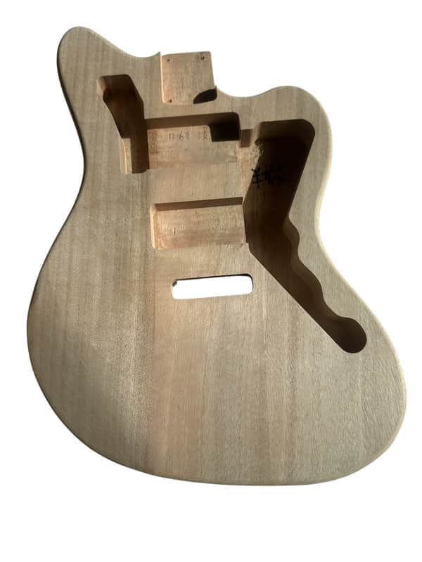 Mahogany Wood Guitar Jazzmaster Style Body image 1