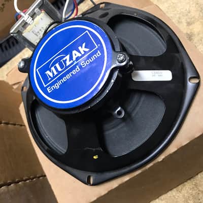Muzak 6 inch Speaker PA Loudspeaker Black image 2