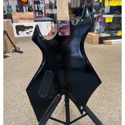 BC Rich Bronze Series Warlock Electric Guitar w/ Gig Bag - Black (Pre-Owned) image 4