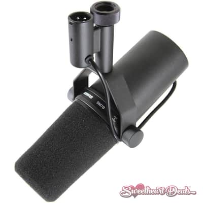 Shure SM7B Vocal Microphone - Large Diaphragm Cardioid Dynamic Mic