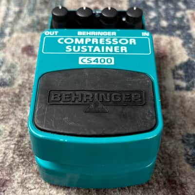 Behringer CS400 Compressor Sustainer Guitar Effect Pedal! image 2