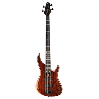 Reverb 3 -Day Sale! G.Gould Graphite GGi4 Bass Highly Figured Walnut Decadence - #1258 - 8.2 pounds image 8