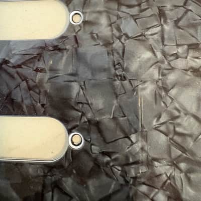 Fender Black Pearl Stratocaster Pickguard HSS Jeff Beck like 099-2146-000 2010 - Black Pearl Moto image 2