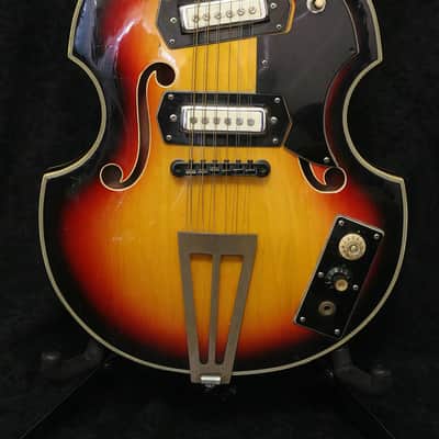 Royal Artist Bruno 1960's Sunburst 12 string image 1