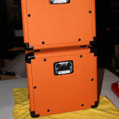 Orange Micro Terror Head with TWO PPC108 Speaker Cabinets (original version) image 11