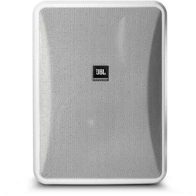 JBL CONTROL 28-1-WH High Output Indoor Outdoor Speaker Music Paging Cafe image 1