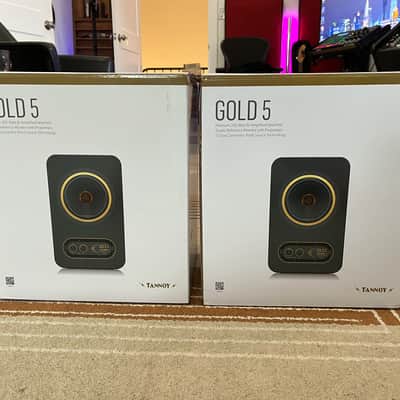 Tannoy GOLD 5 Dual-Concentric 5" Powered Studio Monitors (Pair) 2019 - 2020 - Black image 7