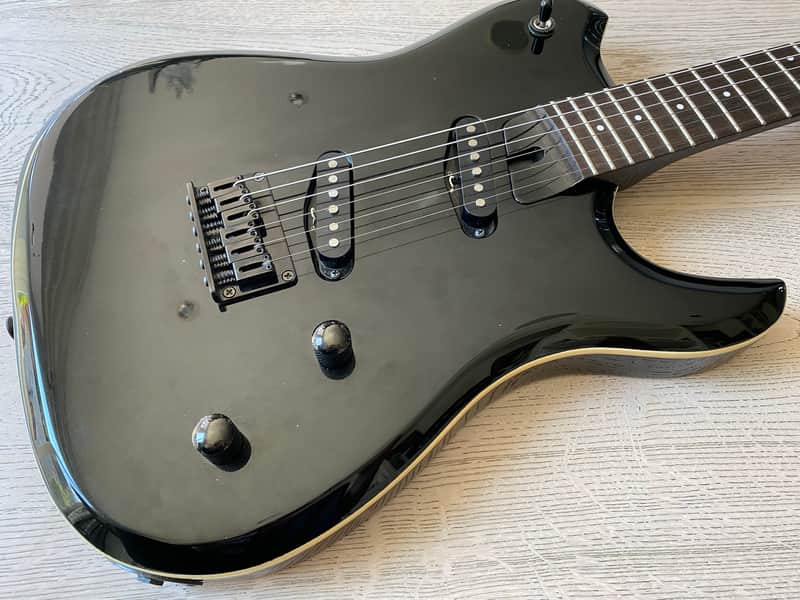 Rare Aria Pro II Precede Telecaster 80s Black Japan MIJ image 1