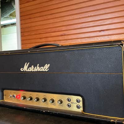 Marshall JMP 1959 Super Lead 2-Channel 100-Watt Guitar Amp Head 1967 - 1975 - Black image 1