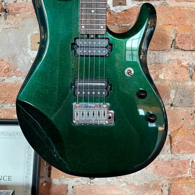 Sterling by Music Man - JP60 RW - John Petrucci Signature + Di Marzio Pickup - Mystic Green image 3