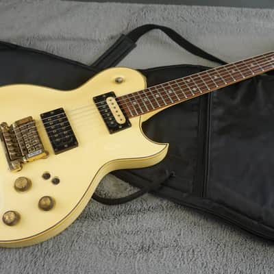 Aria Pro II PE-R80 Richie Kotzen Signature Made in Japan Electric Guitar Ivory White image 25