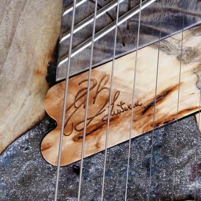 Build to Order GB Liuteria Boutique Sephitroth 7 string fanned volcano edition image 25