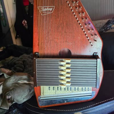 Oscar Schmidt OS15B Autoharp 1936 - Sunburst image 5