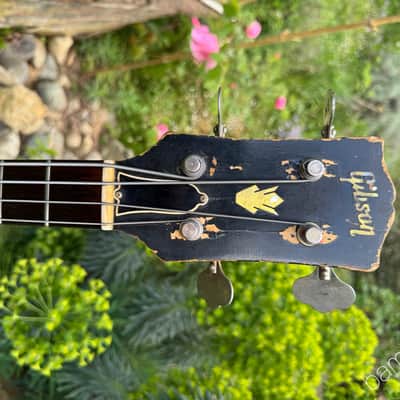 1964 Gibson EB-0 EB0 Bass - Cherry - HSC image 2
