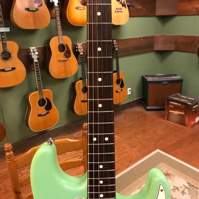1986 Fender American Vintage '62 Stratocaster Surf Green AVRI image 10