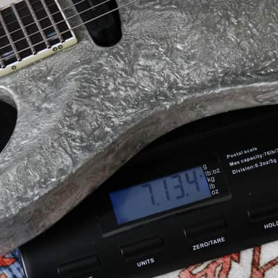 ESP MIJ Original Horizon 1 Limited Edition "Liquid Metal Silver + Ebony" (2025) image 4
