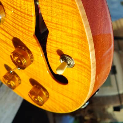 PRS Hollowbody I Piezo 10Top -2006- Vintage Yellow image 13